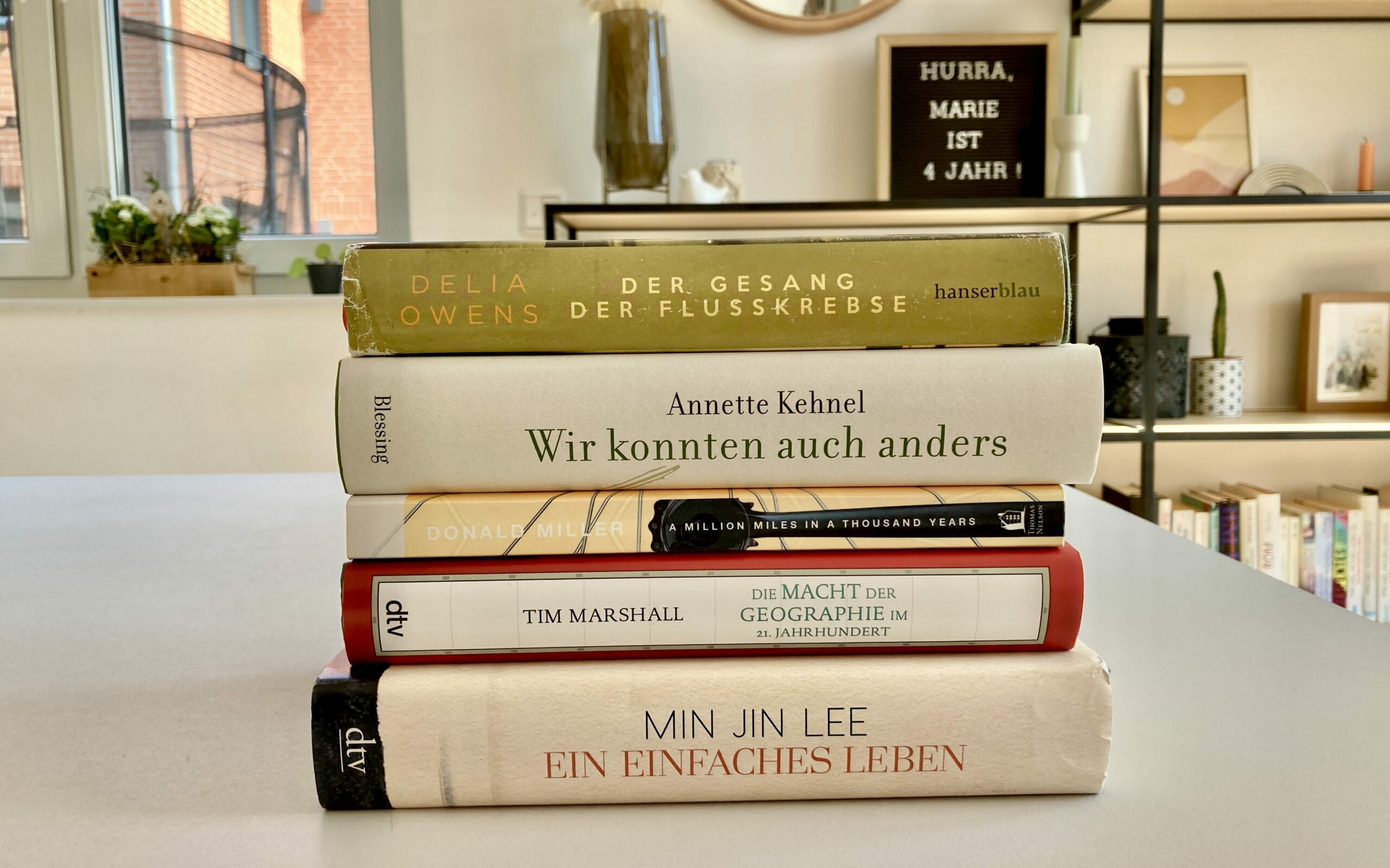Diese 5 Bücher habe ich 2022 gerne gelesen